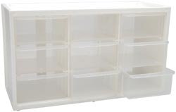 Art Bin Store-In-Drawer Cabinet, Translucent