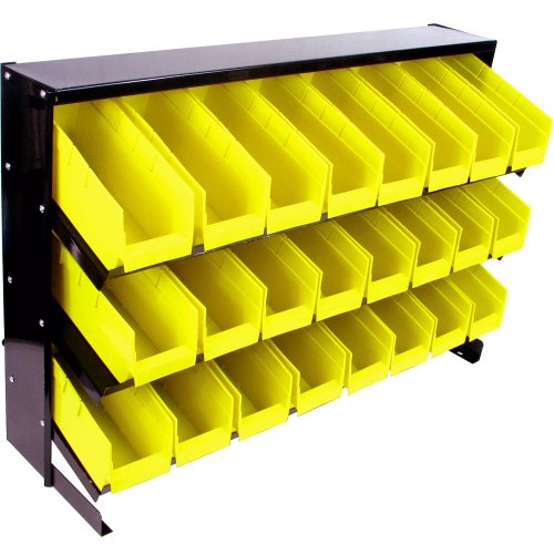 Stalwart 75-24BIN 24 Bin Parts Storage Rack Trays