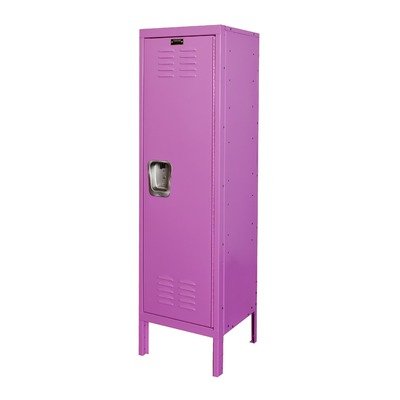 Hallowell HKL151554-1SA Sour Apple Kid Locker, 1 Wide, Single Tier, 15″ Width x 15″ Depth x 54″ Height, Knock Down