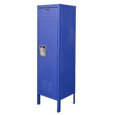 Hallowell HKL151554-1GS Grand Slam Kid Locker, 1 Wide, Single Tier, 15″ Width x 15″ Depth x 54″ Height, Knock Down