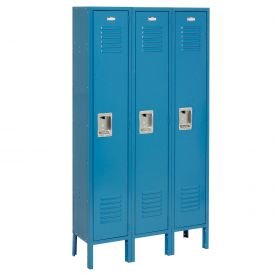 Infinity Locker Single Tier 12x15x60 1 Door Ready To Assemble Blue
