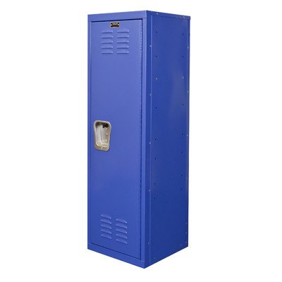 Hallowell Kid Locker, 15″W x 15″D x 48″H, 1134 Sour Apple (green), Single Tier, 1-Wide, Knock-Down